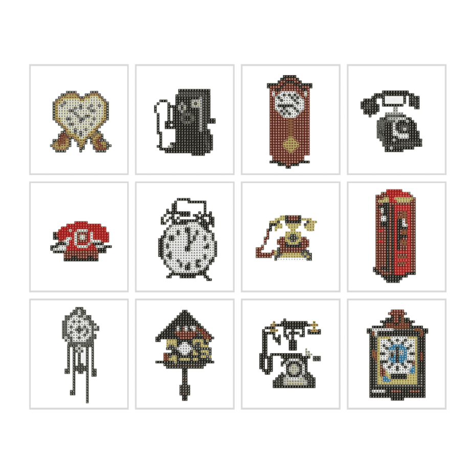 Senoviniai laikrodžiai ir telefonai