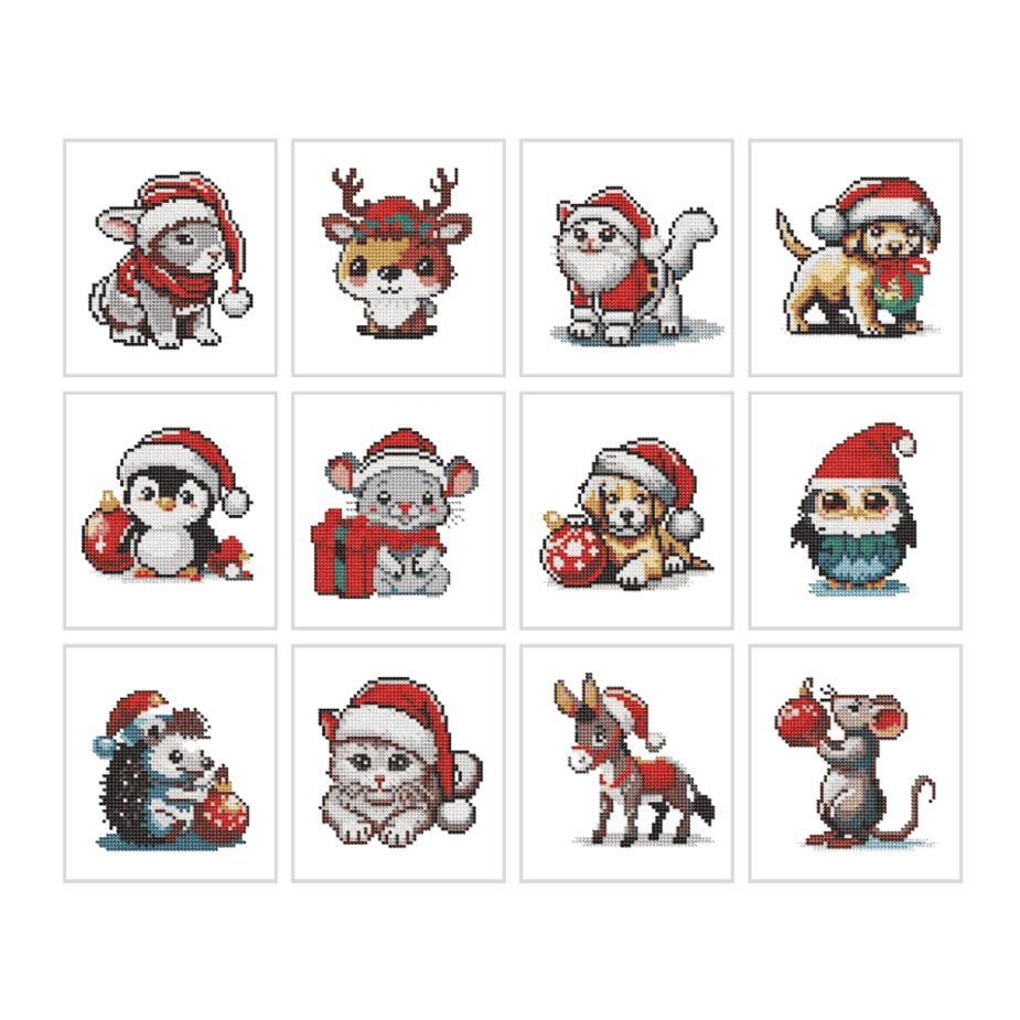 Kalėdiški gyvūnai